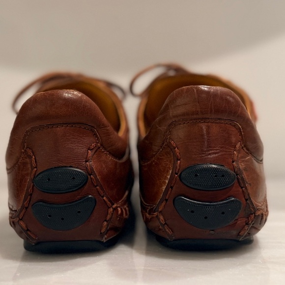 Pikolinos Brown Leather Driving Shoes 45 (US 11.5–12) Handmade Comfort Moccasins - Picture 8 of 16